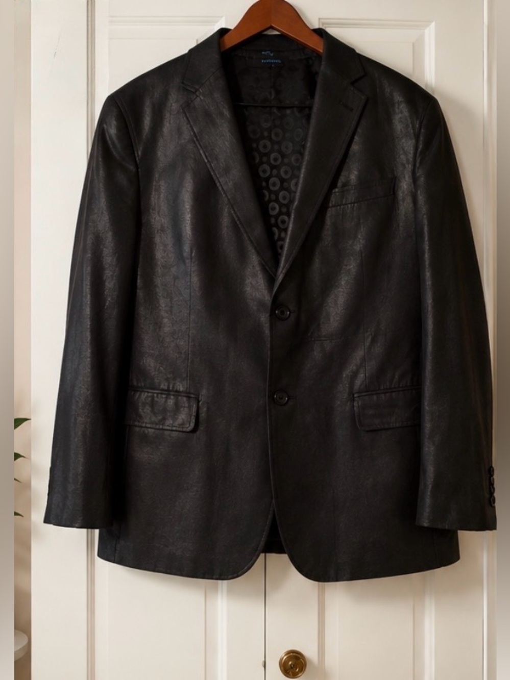 Hechter Studio Men’s Black Blazer – XL – Sleek Modern Tailored Jacket